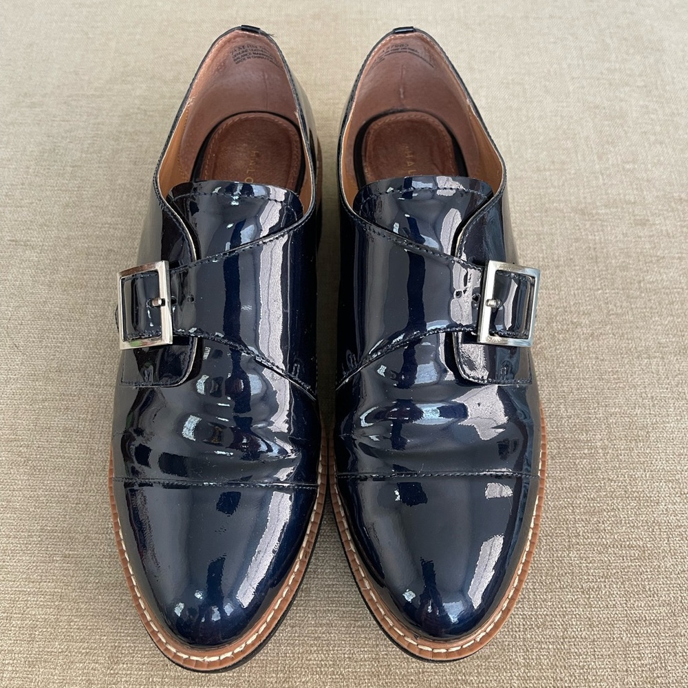 Halogen Platform Oxford style shoe